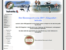 Tablet Screenshot of hsvklagenfurt.at